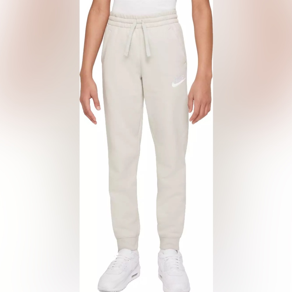 Boys Nike Sportswear Sweatpants, light bone